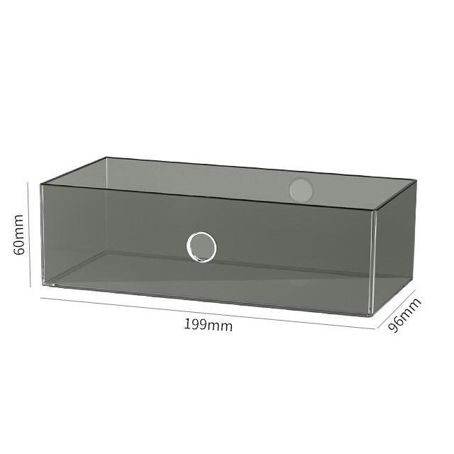Shopclassyhsop Bathroom mirror cabinet organizer storage box bathroom vanity counter cosmetics shelf