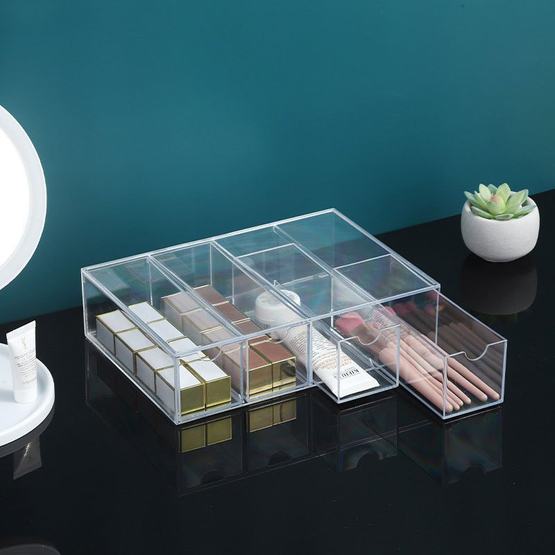 Shopclassyshop Acrylic sunglasses spectacles storage display box case fits 4 acrylic transparent clear dustproof