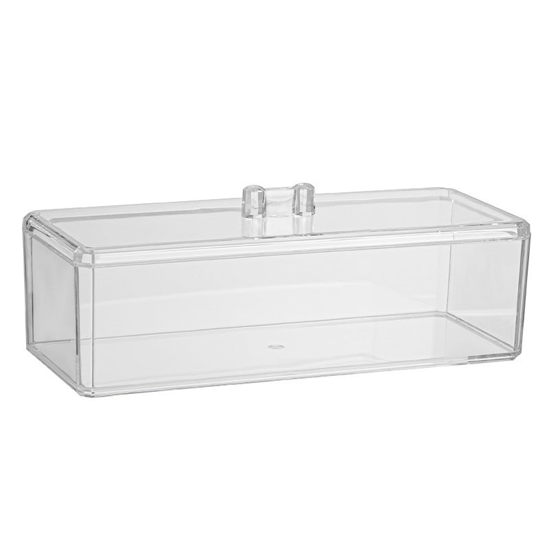 Shopclassy Acrylic Home Organizer storage box tabletop tea bag storage sorting box compartment multi-functional box