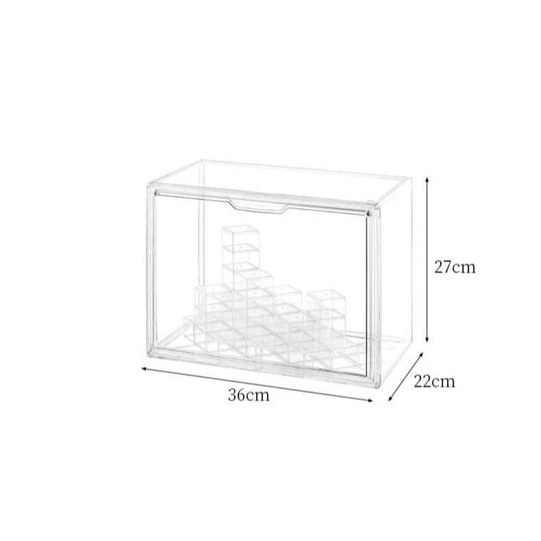 Shopclassy Blind box display storage figure large-capacity transparent acrylic container bubble mart display box cabinet