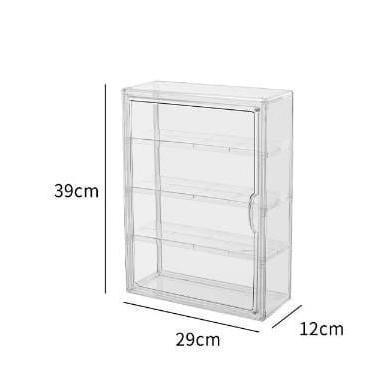 ShopClassy Bubble Mart blind box Organizer display storage box wall-mounted dustproof acrylic figure display box