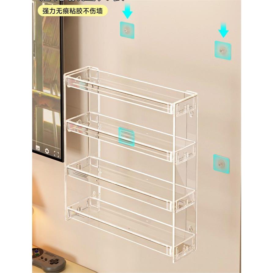 Shopclassyshop Transparent Acrylic Wall-Mounted  Multi-Layer Blind Box Storage Display Rack Figures display Storage Rack