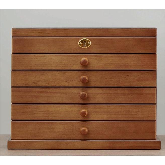 Shopclassyshop Solid wood jewelry organizer box with full lock large capacity multifunctional jewelry Organizer  box